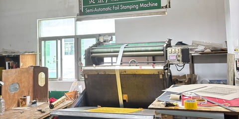 Foil stamping machine